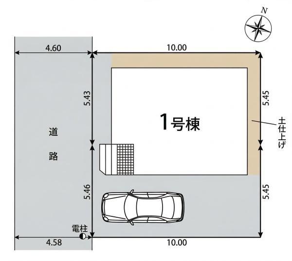 大和郡山市北西町第2全1棟　（1号棟）