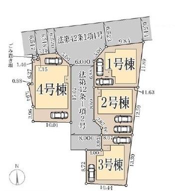 奈良南紀寺町1丁目全4棟（3号地）