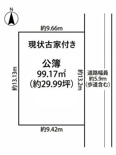 大和郡山市城北町土地
