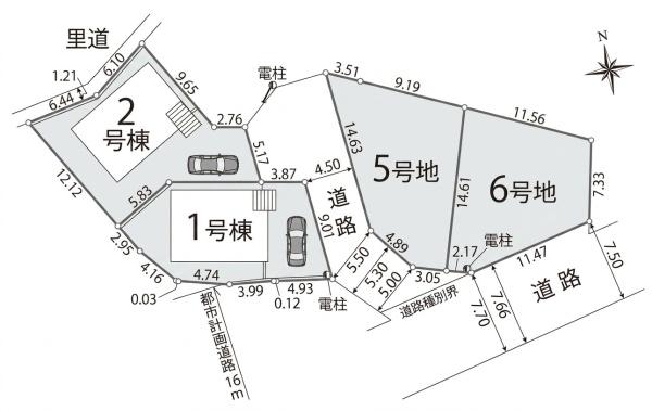 大和郡山市箕山町第2全4区画（2号棟）