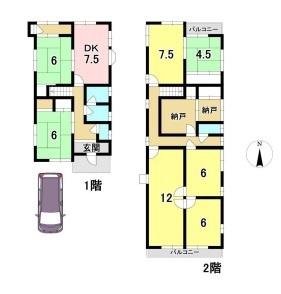 大和郡山市北西町　売土地