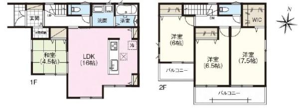奈良市第9鳥見町（全3棟）2号地