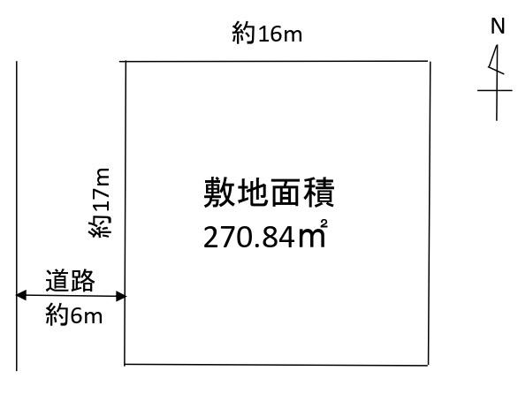 奈良市古市町１丁目の土地