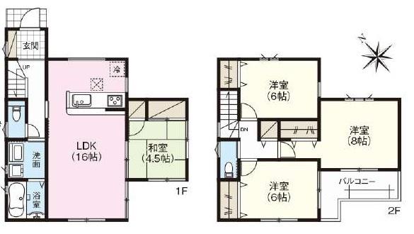 奈良市第5五条西（全2棟）1号地