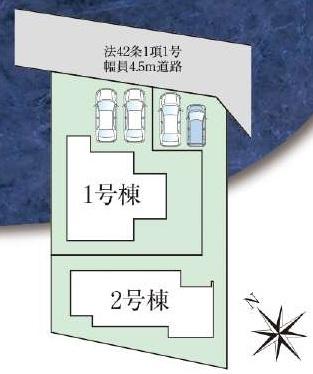 奈良市第5五条西(全2棟)2号地