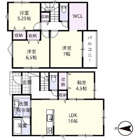 奈良市第1法蓮町2棟　（1号地）