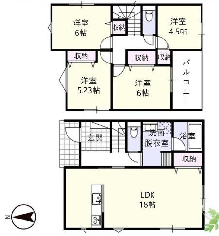 奈良市第1法蓮町2棟　（2号地）