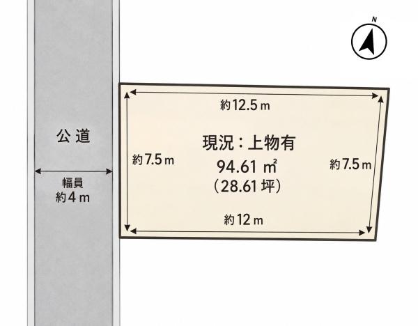 川西市南花屋敷１丁目の売土地