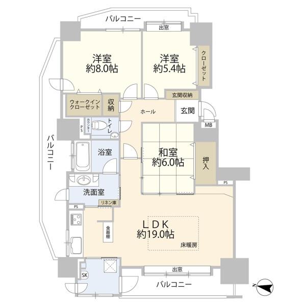 ダイアパレス永山公園通