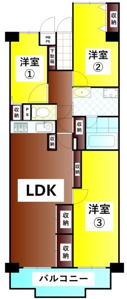駅前ネオハイツ大和高田Ｂ棟