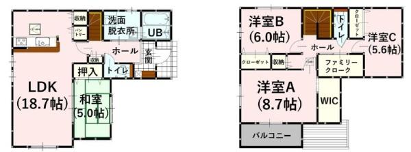 よかタウンH大津町灰塚1期2号棟