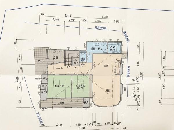 熊本市北区八景水谷１丁目の中古一戸建て