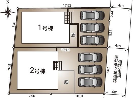 クレイドルガーデン南区野田第二1号棟