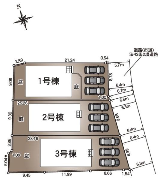 クレイドルガーデン宇城市松橋町両仲間第二3号棟