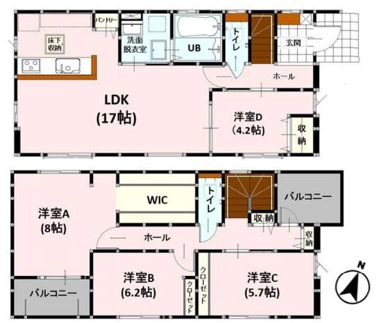 よかタウンK合志市幾久富6期1号棟