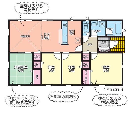 クレイドルガーデン中央区横手第一4号棟