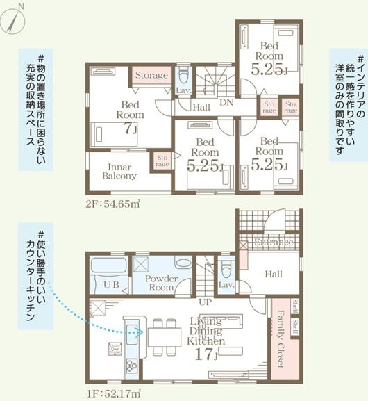 リーブルガーデン東区戸島西第七2号棟