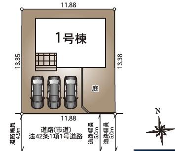クレイドルガーデン南区城南町舞原六1号棟