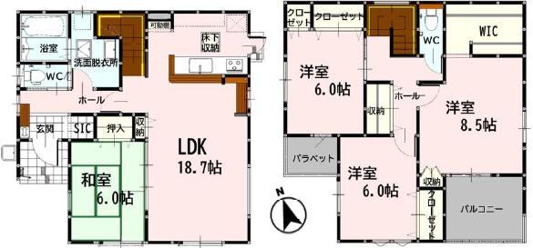 よかタウン南区富合町廻江2期1号棟