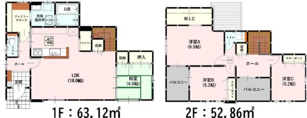 よかタウン南区富合町榎津1期4号棟