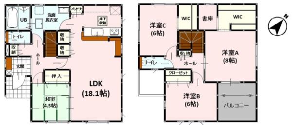 よかタウン宇土市岩古曽町1期2号棟