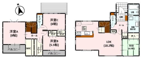 よかタウン西区八島1丁目2期3号棟