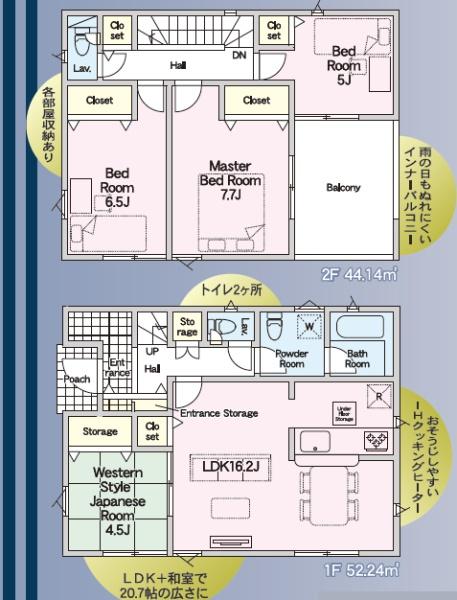 クレイドルガーデン北区梶尾町第七1号棟