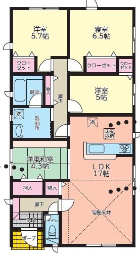 クレイドルガーデン西区中島町第五3号棟