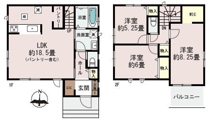 ハートフルタウン東区下江津1丁目B号棟