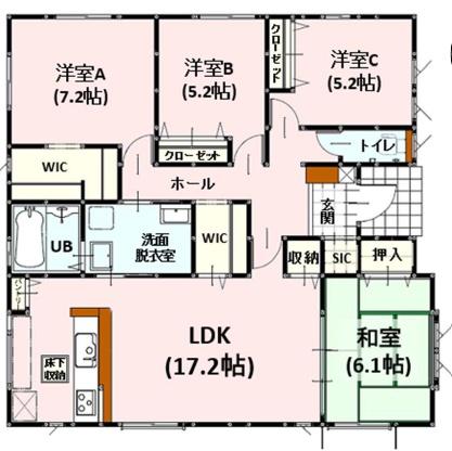 よかタウン南区田井島2丁目2期1号棟