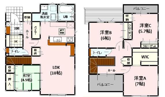 よかタウン南区富合町大町3期2号棟