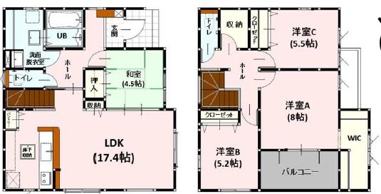 よかタウン宇城市小川町北新田1期2号棟