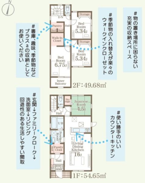 リーブルガーデン北区麻生田第七2号棟