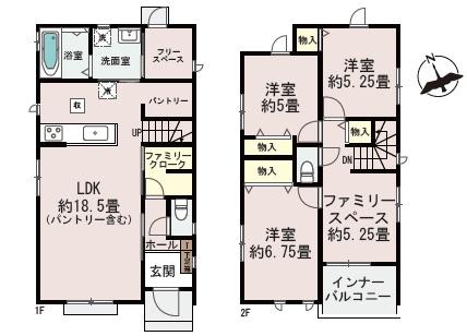 ハートフルタウン大津町杉水B号棟
