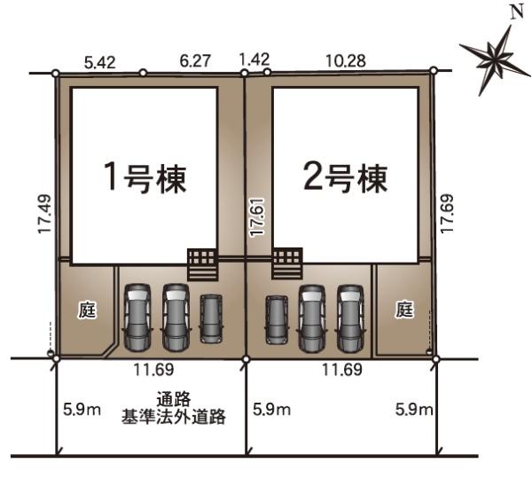 クレイドルガーデン宇城市松橋町南豊崎第二1号棟
