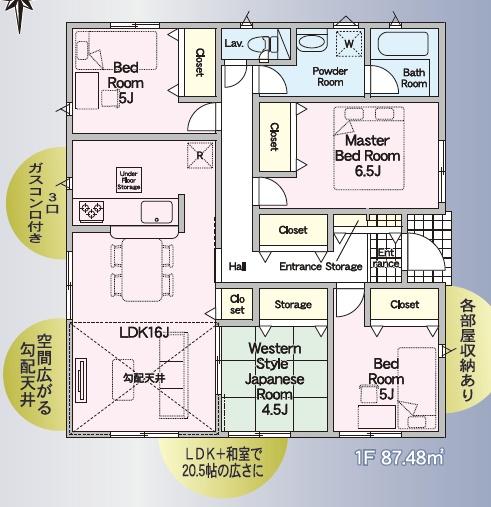 クレイドルガーデン北区清水東町第二2号棟