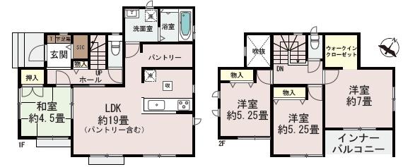 ハートフルタウン北区龍田弓削1丁目A号棟