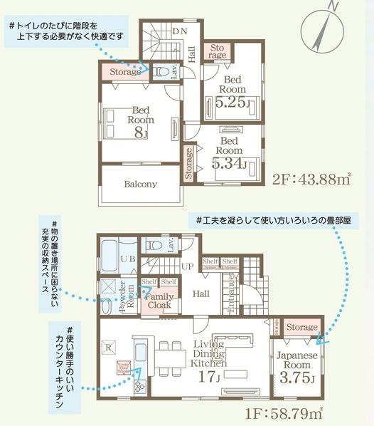 リーブルガーデン西原村布田2号棟