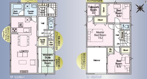 クレイドルガーデン東区戸島第八1号棟(間取り)