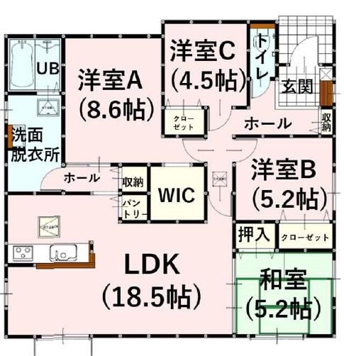 よかタウン大津町大林1期1号棟