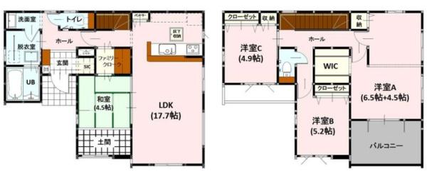 よかタウン南区富合町南田尻2期1号棟