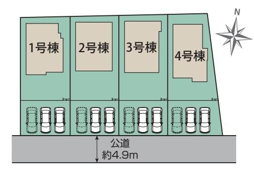 ブルーミングガーデン東区戸島5丁目1号棟