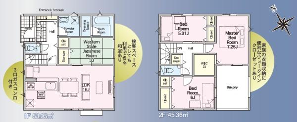 クレイドルガーデン北区清水新地第六1号棟