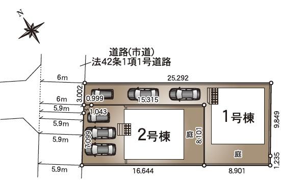 クレイドルガーデン北区清水新地第六1号棟
