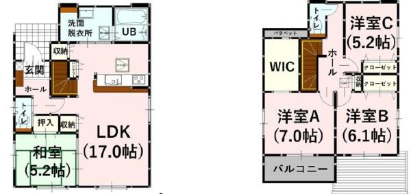 よかタウンH菊陽町向陽台1期2号棟