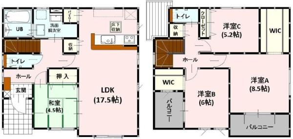 よかタウンK宇城市不知火町高良2期3号棟
