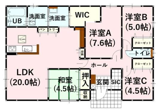 よかタウンH菊陽町武蔵ヶ丘北1丁目1期1号棟