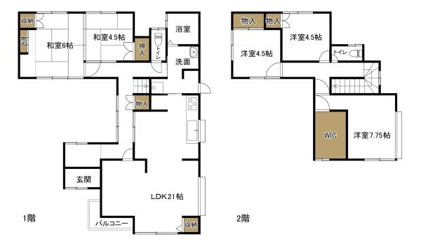 桑名市大山田５丁目の中古一戸建て