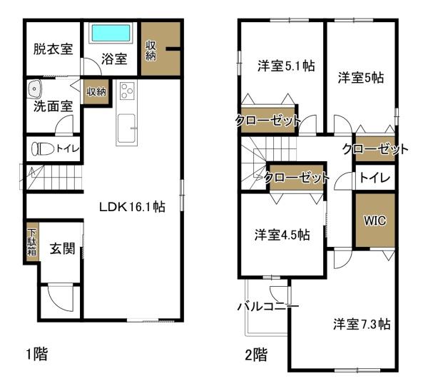 桑名市内堀1期1号地　新築分譲