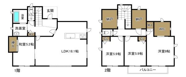 桑名市陽だまりの丘４丁目の中古一戸建て